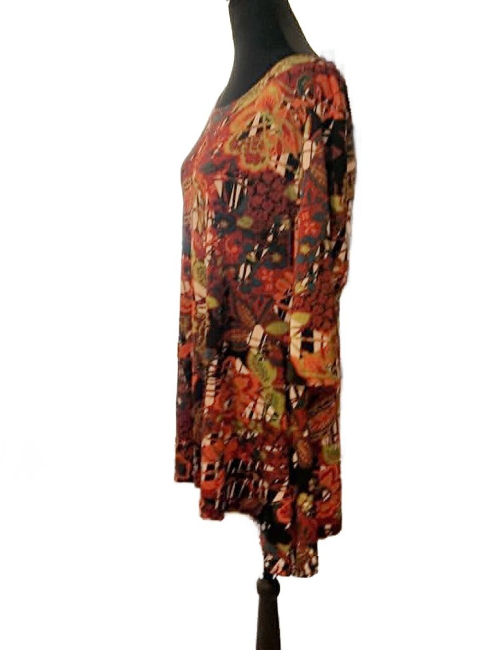 Multiples Stretch Tunic - Picture 2 of 6